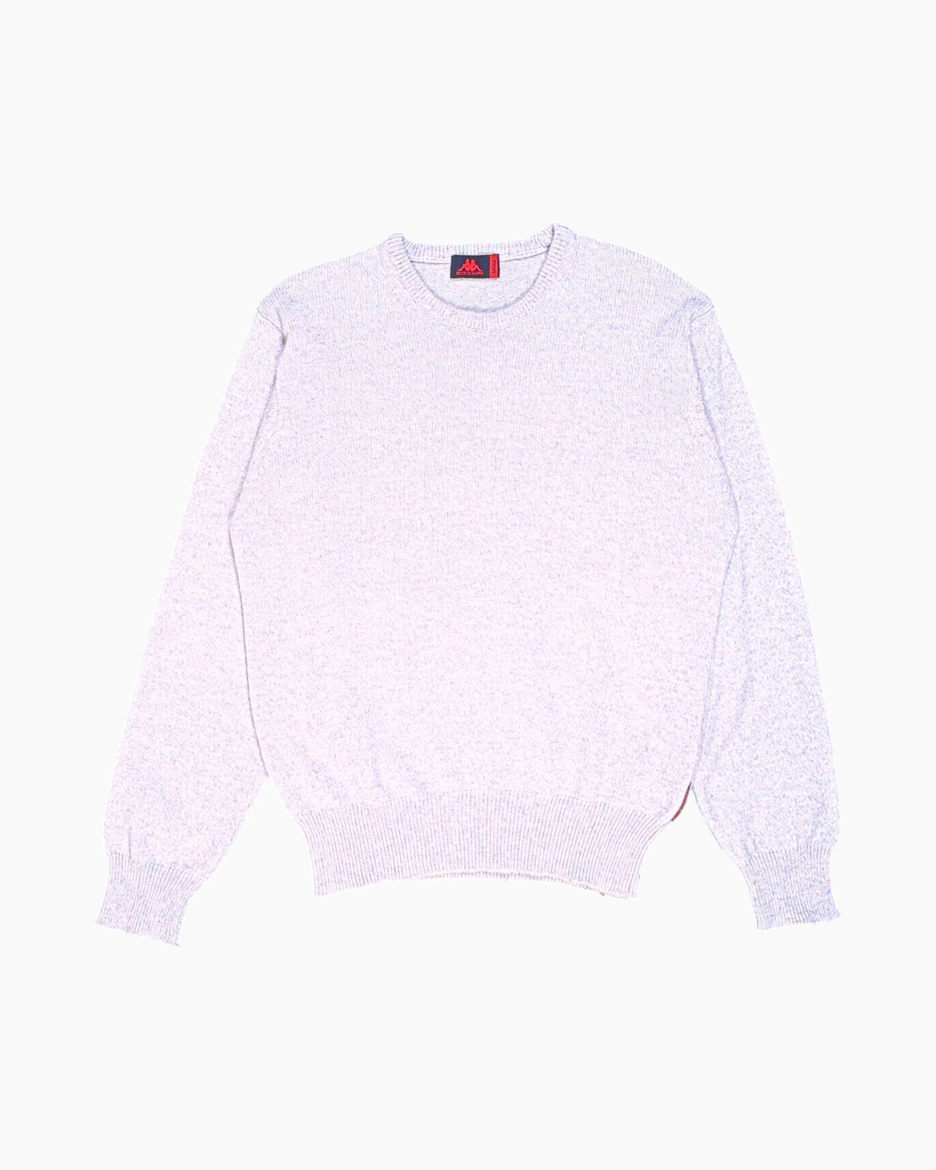 Front Pre-owned ROBE DI KAPPA Pullover Sweater – Cream Crewneck