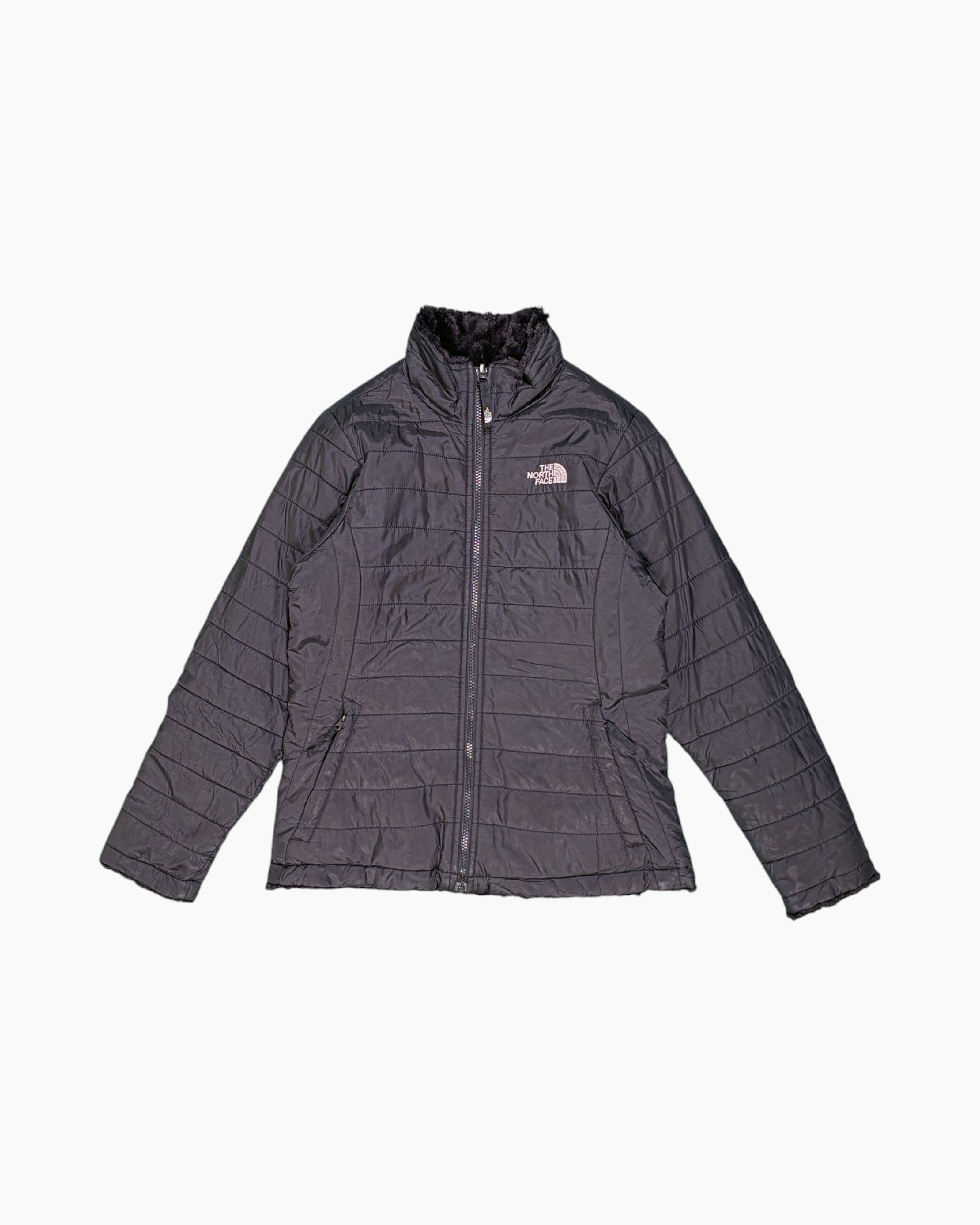 Front Pre-owned THE NORTH FACE Puffer Jacket – Black Quilted