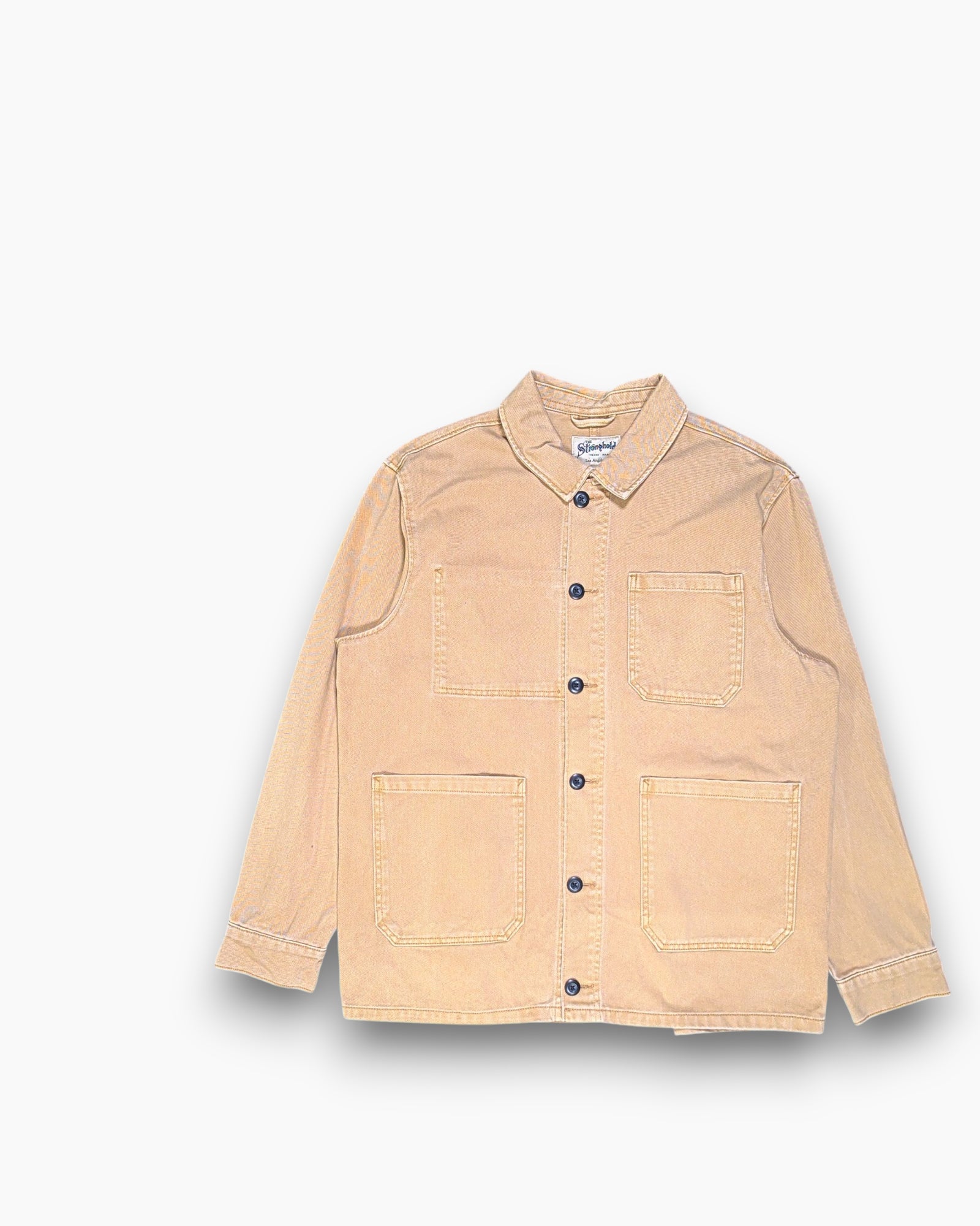 Front Pre-owned The Sugarhill Work Jacket – Beige Chore Style