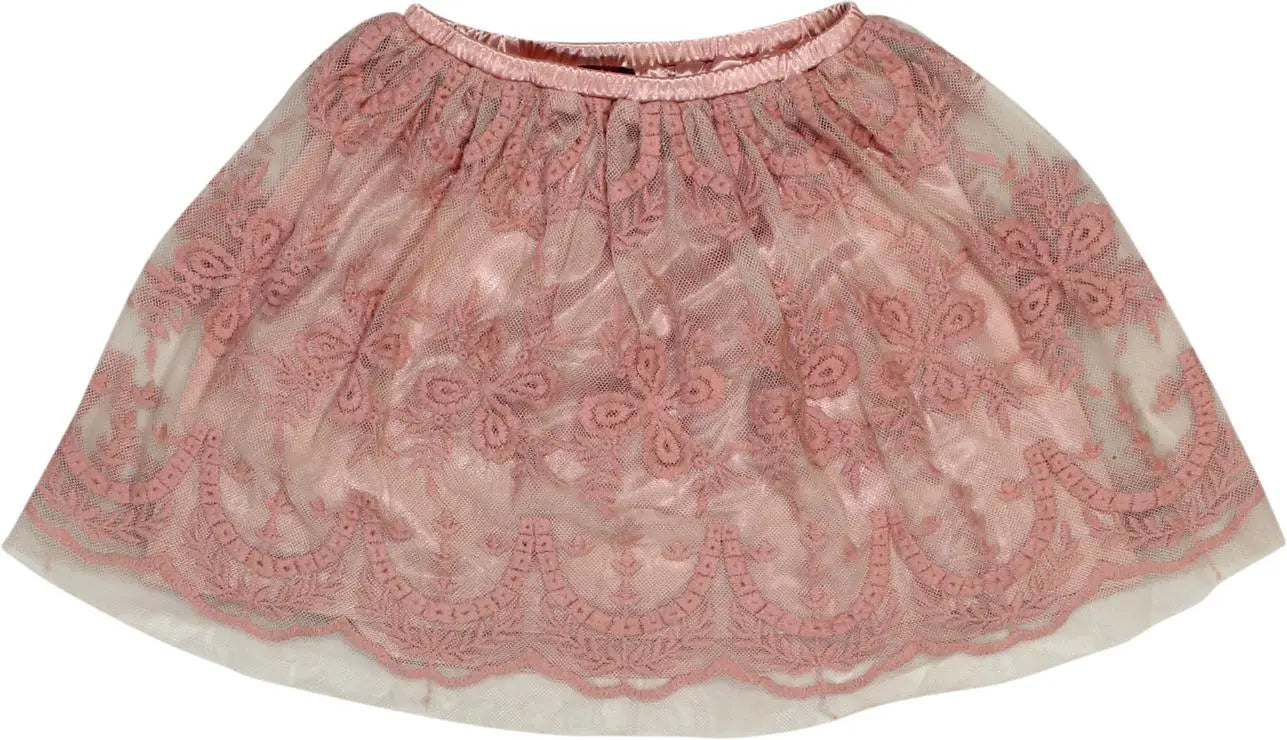 kiki & koko - Pink Lace Skirt- ThriftTale.com - Vintage and second handclothing